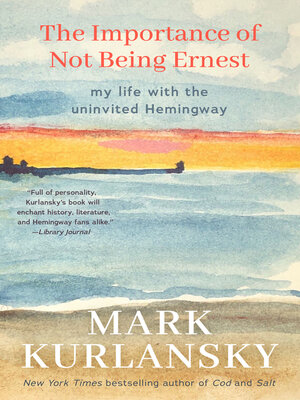 cover image of The Importance of Not Being Ernest